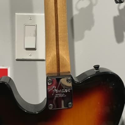 Fender Standard Telecaster Esquire Mod- Sunburst with Black Pickguard image 7