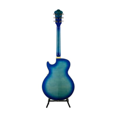 Ibanez Ltd Ed GB40THII-JBB George Benson Electric Guitar, Jet Blue Burst, 211201S17070366 image 3
