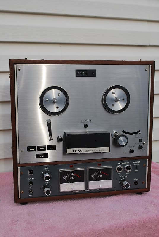 TEAC A4010S REEL TO REEL WORKING NEEDS SERVICE  			