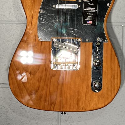 Fender American Professional II Telecaster with Maple Fretboard Roasted Pine  2020's image 3
