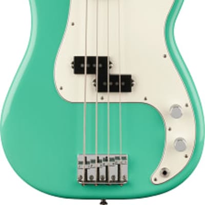 Fender Player Precision Electric Bass Pau Ferro Fingerboard, Sea Foam Green image 2