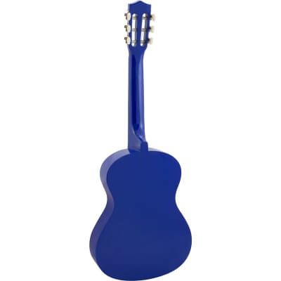Tiger CLG4 Classical Guitar Starter Pack, 3/4 Size, Blue image 5