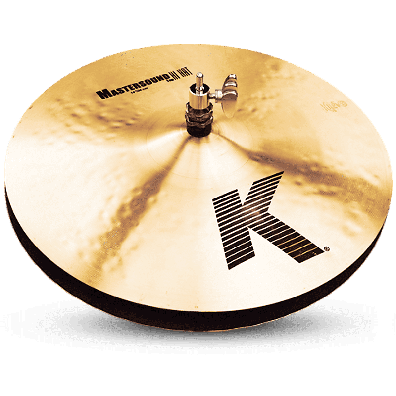 Zildjian K Mastersound Hi-Hat Cymbals, 14 Inch, K0909, Pair image 1