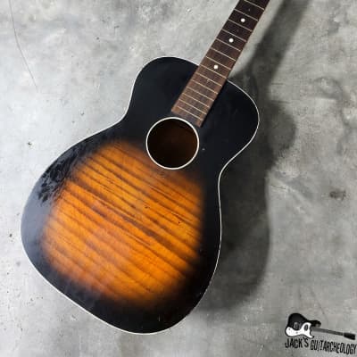 Luthier Special: Harmony Stella American Made Guitar Husk Project (1960s, Sunburst) image 4