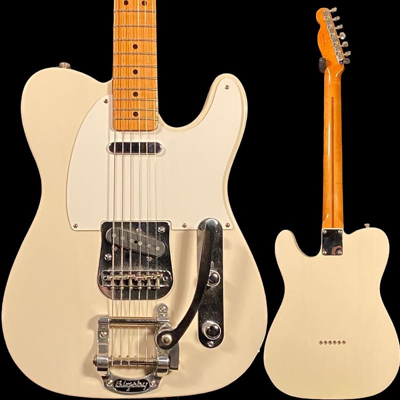 Fender Classic Series '50s Telecaster Electric Guitar White Blonde 1999 image 1