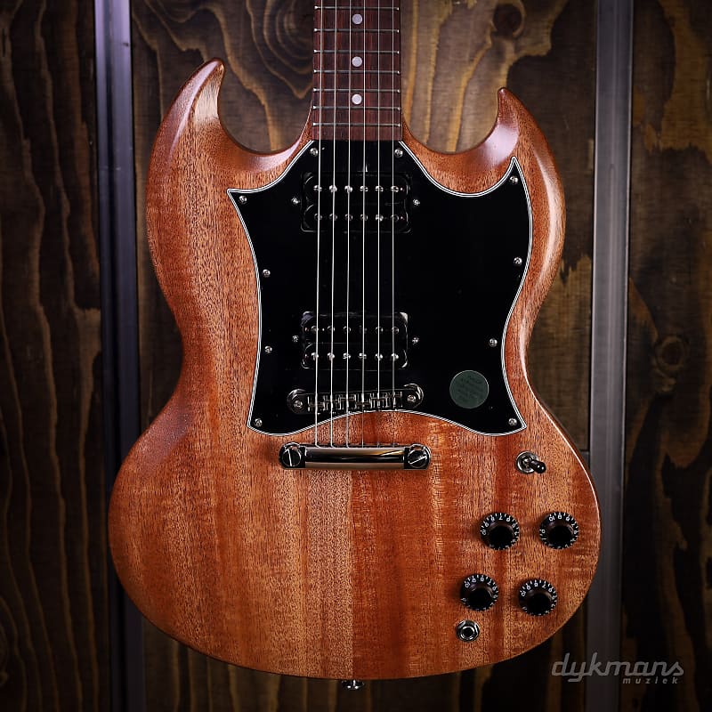 Gibson sg deals tribute natural walnut