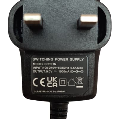 Power Supply For Roland Mc 50 Micro Composer Adapter 9 V