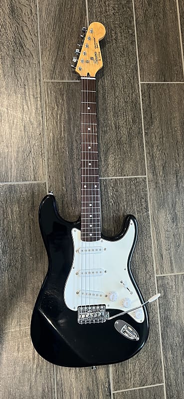 Fender Squier Stratocaster 1989 Mik Korea Black Reverb