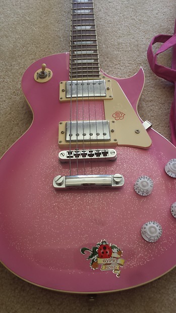 Gypsy Rose Les Paul Style 2004 Pink Burst | Reverb