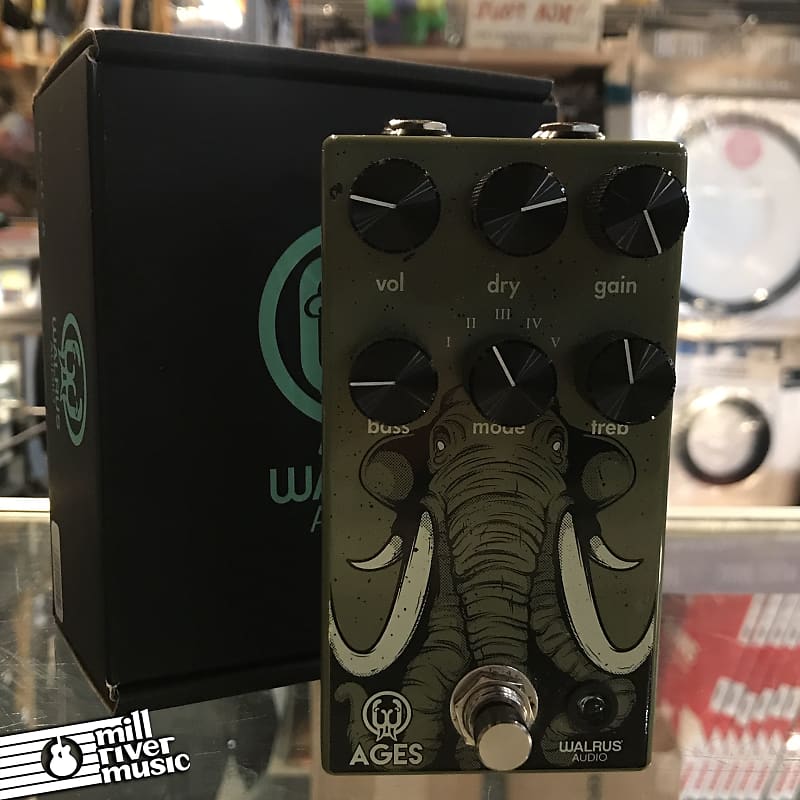Walrus Audio Ages Overdrive Guitar Effects Pedal w/Box Used