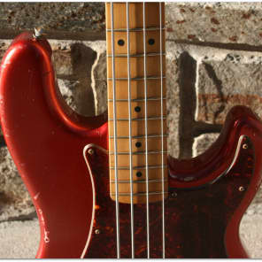 Rebel Relic  "P-Series Bass Custom Candy Apple Red" image 5