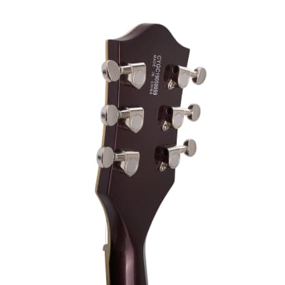 Gretsch G5655T Electromatic Center Block Jr. Single-Cut Guitar w/Bigsby, Dark Cherry Metallic image 5