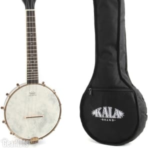 Kala Concert Banjo Ukulele - Black Satin image 2