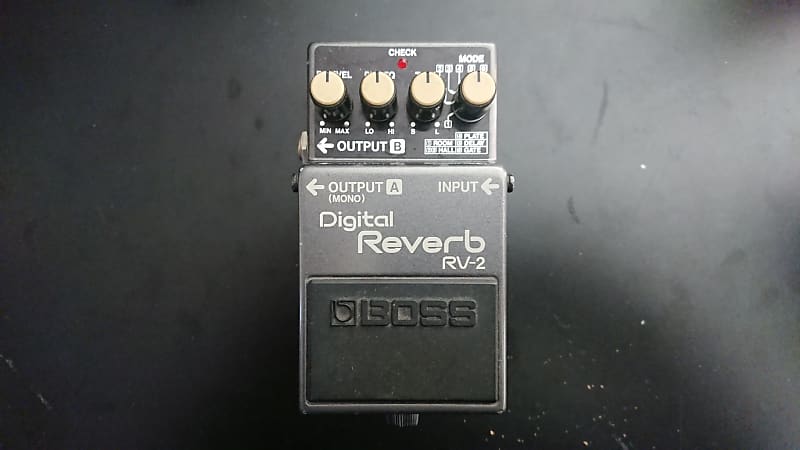 ★希少 ビンテージ★ 1987年 日本製 BOSS RV-2 初期モノ☆ ○希少 BOSS RV-2 Digital Reverb 日本製 1987年 - メルカリ