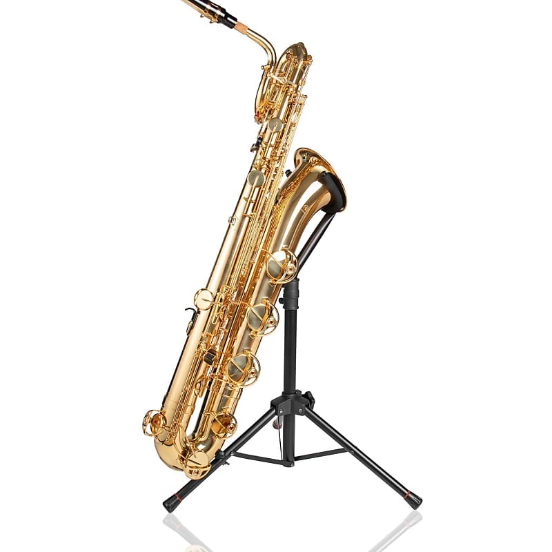 Gator GFWBNOSAXBARI Tripod Stand for Baritone Saxophone Reverb