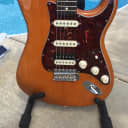 Fender Stratocaster 2011 HSS Transparent Amber-TBX Boost-FSR w/case