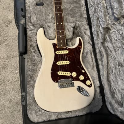 Fender Limited Edition Channel Bound American Professional Ash Stratocaster 2018 - White Blonde for sale