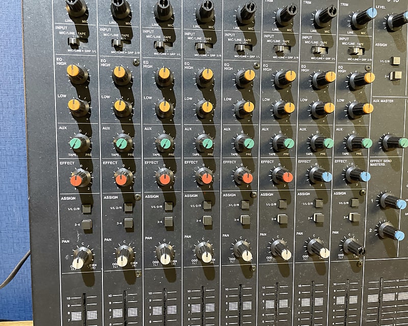 Tascam M-108 Vintage Analog Mixer 12ch 8bus | Reverb