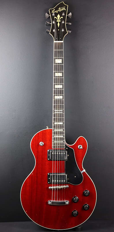 Hagstrom Swede Early 70's Cherry Guitar w/case image 1