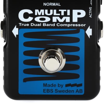 EBS MultiComp Blue Label Bass Compressor Pedal for sale