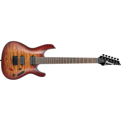 Ibanez S621QMDEB S Standard 6-str Electric Guitar  - Dragon Eye w/Strings, Front Row Tuner & Stand image 3