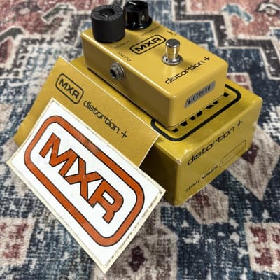 ギター MXR distortion+ MXR Distortion+ 1980 | ギターダー 〜工房の片隅で〜
