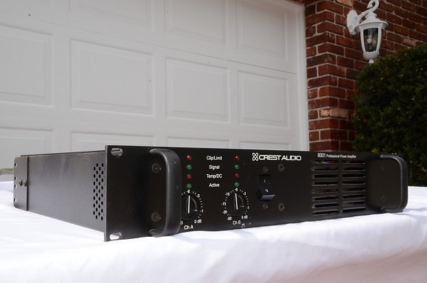 CREST AUDIO 6001 POWER AMPLIFIER 1500W (ONE) | Reverb