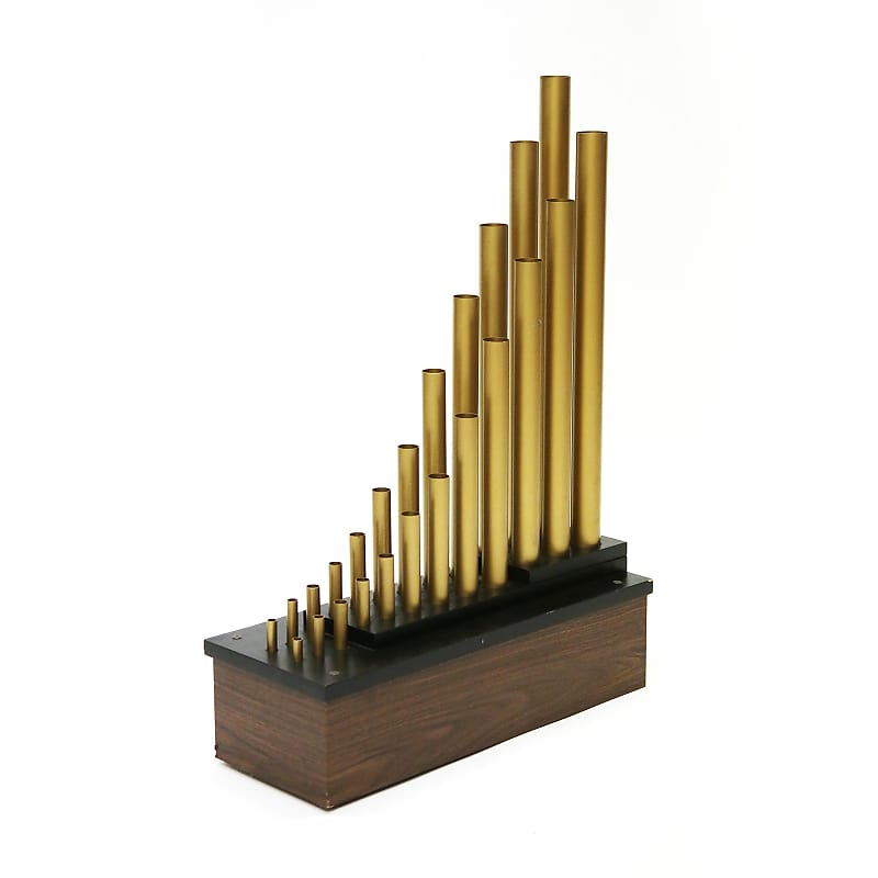 1974 Conn Model 144 Organ Pipe Speaker Cabinet 6x9 Cletron Speakers Rare Decorative Church Pipes for Organ Keyboard Guitar Amplifier