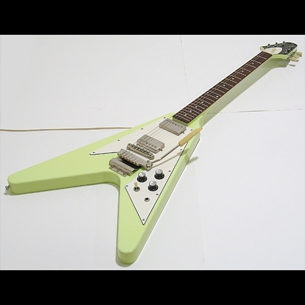 orville フライングv Orville By Gibson Flying V '74 Reissue 1995 Natural Guitar