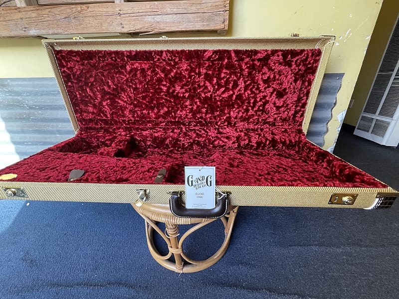 56's Tweed Tolex Guitar Case built by G&G Quality Case / Made Reverb