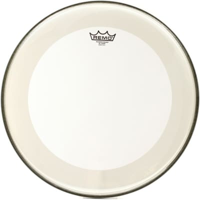 Remo Powerstroke P4 Clear Bass Drumhead - 18 inch - with Impact Patch image 1