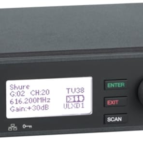 Shure ULXD4 Digital Wireless Receiver - H50 Band image 3