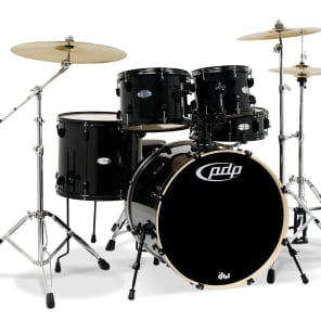 PDP PDMA22Z8BK Mainstage Series Complete 5pc Kit w/ Zildjan 360 Cymbal Pack
