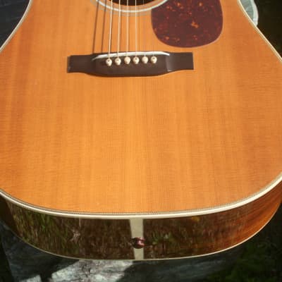 2005 K Yairi Old D-28 RYW-1001 High End Acoustic Guitar+Deluxe Yairi Hard Case, truss rod wrench and warranty card (expired) image 14
