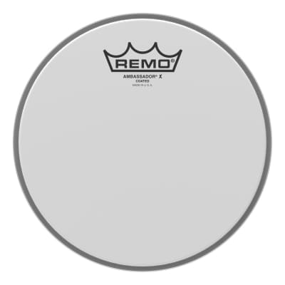 Remo Coated Ambassador X 8" Drum Head image 2