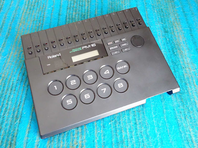 Roland PM16 PadMidi Interface Drum Trigger Module w/ AC Reverb