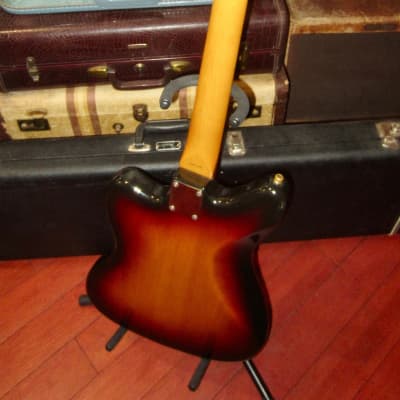 ~1994 Fender Jaguar Sunburst Made in Japan with Nice Fender Hardshell Case image 6