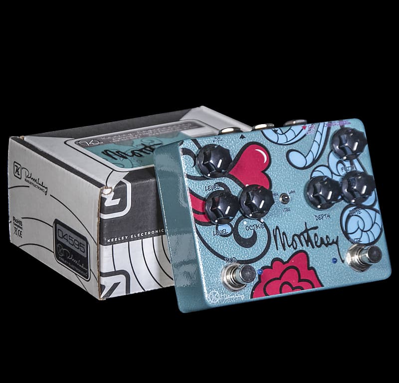 Keeley Monterey Rotary Fuzz Vibe Multi-Effects Pedal | Reverb