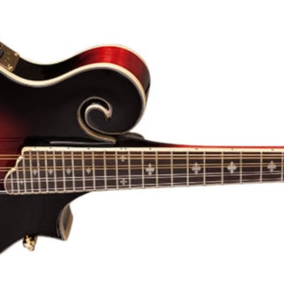 Washburn M3SWETWRK Americana Series Florentine F-Style Acoustic-Electric Mandolin w/Hardshell Case image 7