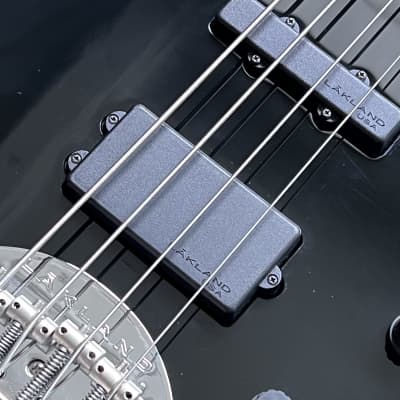 Lakland Skyline Series 44-02 Maple Fretboard 2006 - Black image 7