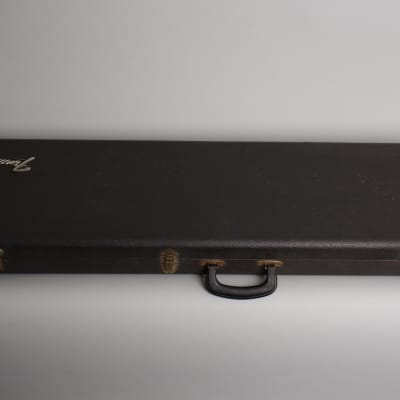 Fender  Mustang Solid Body Electric Guitar (1979), ser. #S 823784, original black tolex hard shell case. image 11