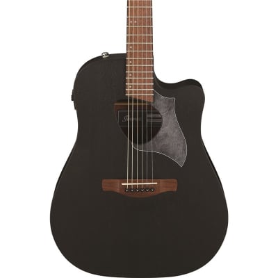 Ibanez ALT20-WK Altstar Electro Acoustic, Sapele Top, Weathered Black Open Pore for sale