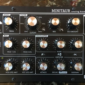 Moog Minitaur Synth, Keith McMillen 12 Step Bass Pedal & Midi Expander - Full Setup image 2