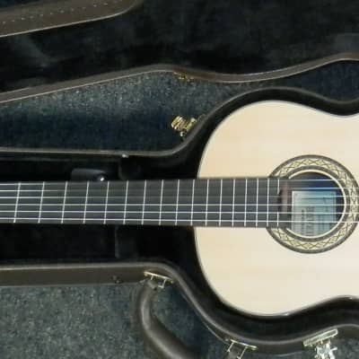 Takamine H8SS Hirade Concert Classical Acoustic Guitar with case image 2