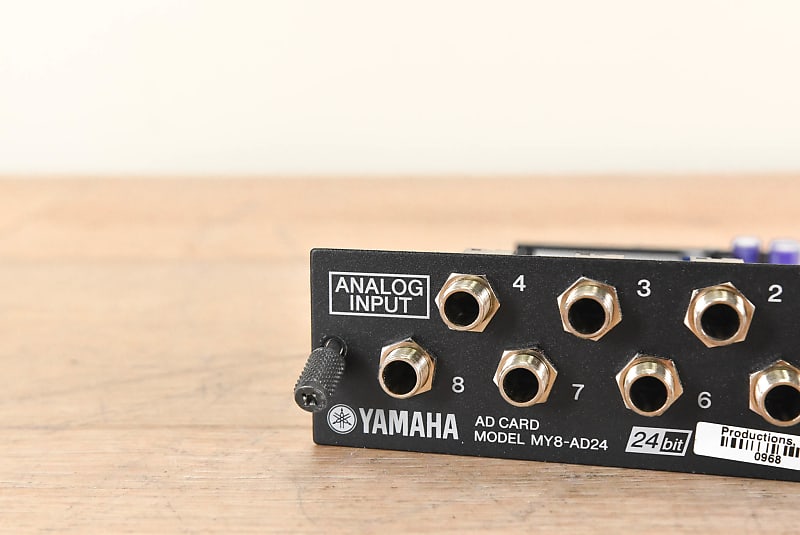 Yamaha MY8-AD24 8-Channel Analog Input Expansion Card (church