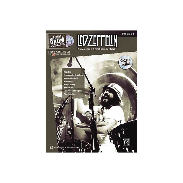 Alfred 00-32416 Ultimate Drum Play Along: Led Zeppelin (Volume 1) image 1