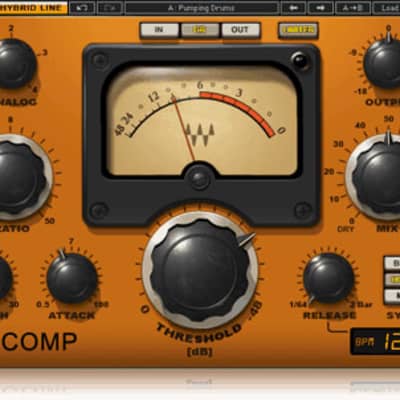 Waves H-Comp Hybrid Compressor AAX + Mixing Lessons + 24hr E-Delivery! image 1