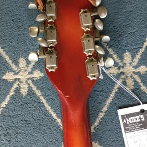 Rickenbacker 450-12 12-String Electric Guitar 1967 Fireglo image 15