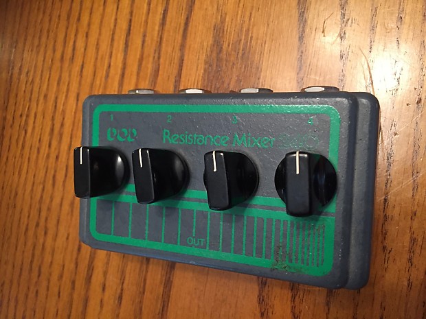 DOD Resistance Mixer 240 passive mixer 4 input 1 output | Reverb