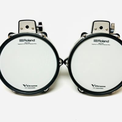 Pair of Roland PDX-100 10” Mesh Snare Tom Pad PDX100 image 2